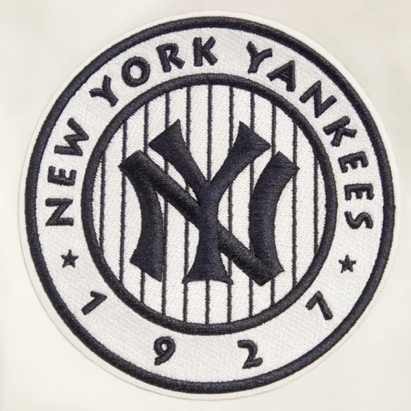 New York Yankees Retro Classic Full-Snap Satin Varsity Jacket
