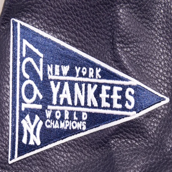 New York Yankees Retro Classic Women’s Wool & Leather Varsity Jacket