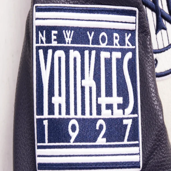 New York Yankees Retro Classic Women’s Wool & Leather Varsity Jacket