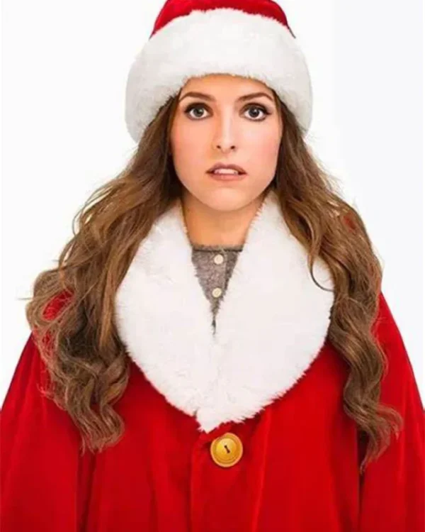 Noelle Kringle Red Christmas Costume Coat