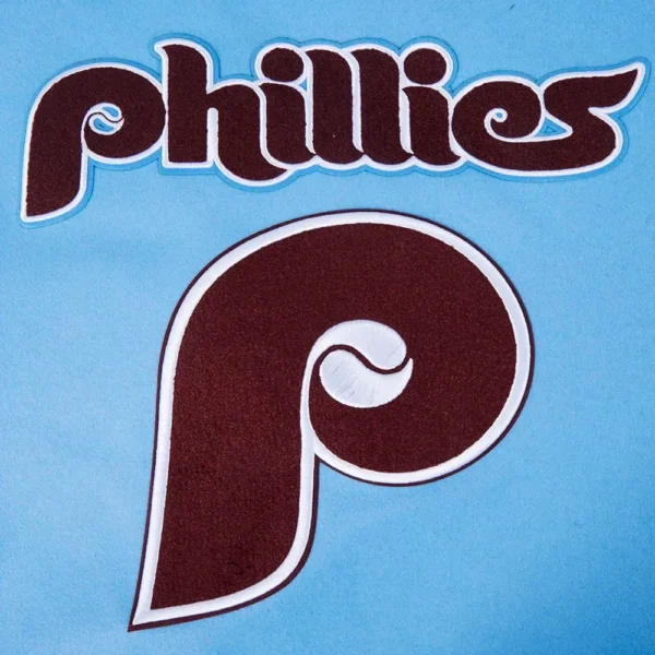 Philadelphia Phillies Blue & White Retro Classic Var