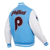 Philadelphia Phillies Blue & White Retro Classic Varsity Jack