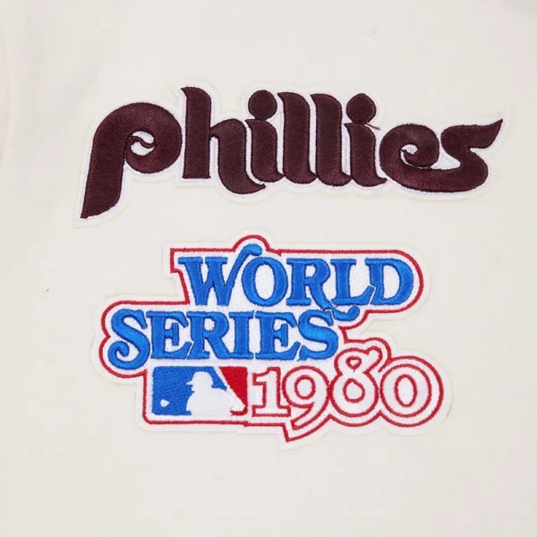 Philadelphia Phillies Classic Retro Wool & Leather Varsity J