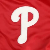 Philadelphia Phillies Full-Snap Pick & Roll Satin Varsity Jack