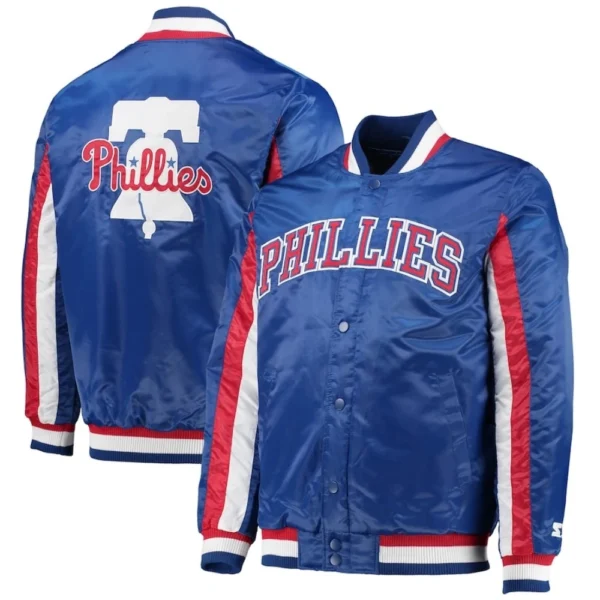 Philadelphia Phillies The Ace Varsity Blue Jacket Sa