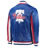 Philadelphia Phillies The Ace Varsity Blue Jacket Sati