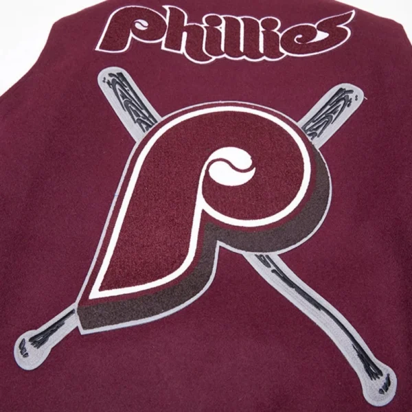 Philadelphia Phillies Wool & Leather Mashup Var