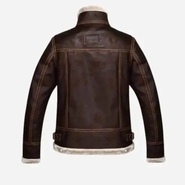 Resident Evil 4 Shearling Leather Jacket