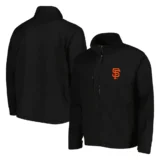 San Francisco Giants Journey Black Tri-Blend Jack