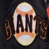 San Francisco Giants Script Tail Satin Varsity Jack