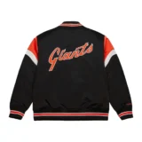 San Francisco Giants Team Cooperstown Satin Heavyweight Varsity Jacke