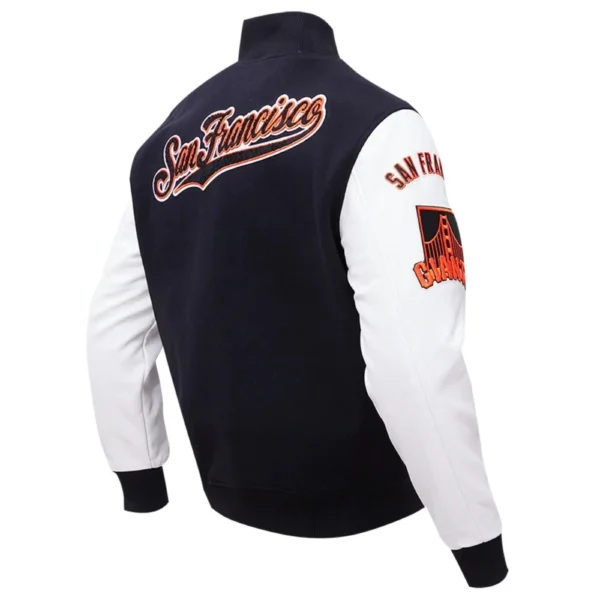 San Francisco Giants Wool & Leather Classic Varsity Jac