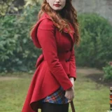 Season 3 Riverdale Cheryl Blossom Women Red Hooded Jacke