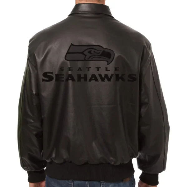 Seattle Seahawks Bomber Leather Varsity Jacket