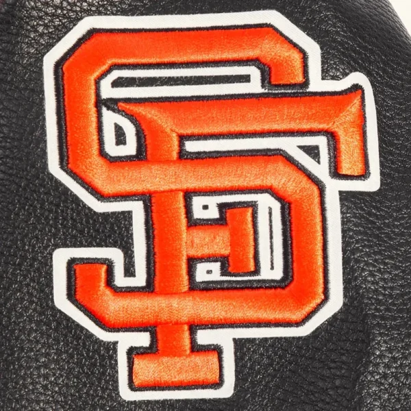 Women’s San Francisco Giants Retro Classic Varsity Jacket White & B