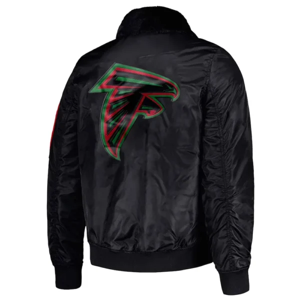 Atlanta Falcons Ty Mopkins Black Jacket