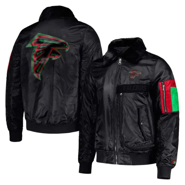 Atlanta Falcons Ty Mopkins Black Jacket