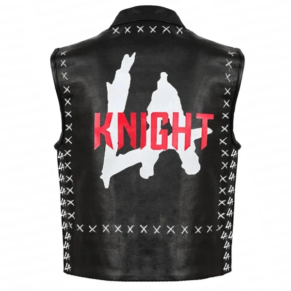 WWE Smackdown LA Knight Leather Vest