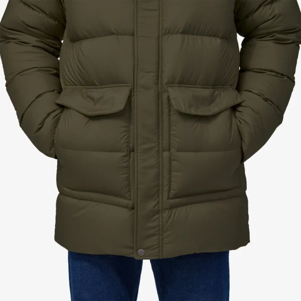 men silent down parka ja