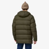 men silent down parka jack