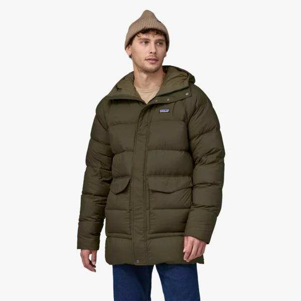 men silent down parka jacke