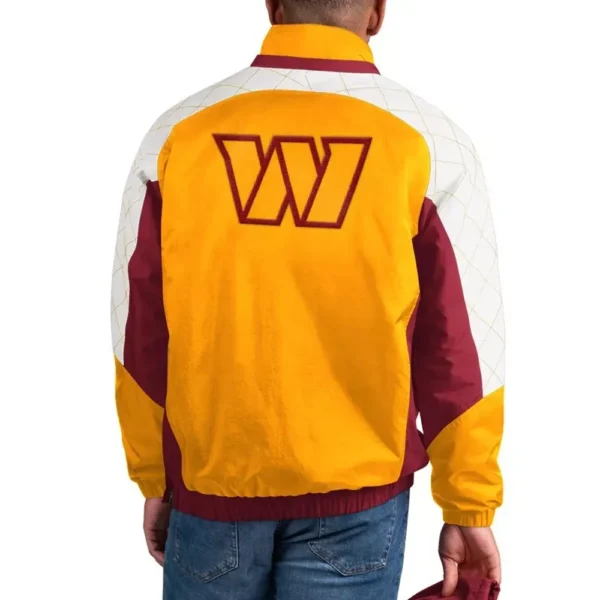Washington Commanders Body Check Pullover Hooded Jacket