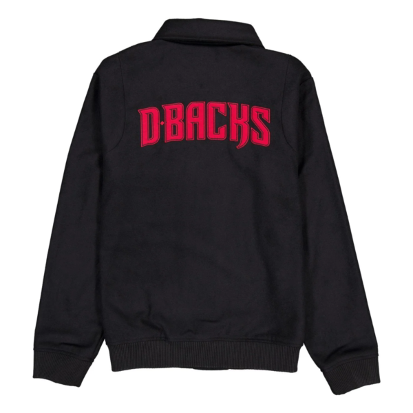 Arizona Diamondbacks Black Wool Sport Night Bomber Jacke