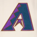 Arizona Diamondbacks Men's Retro Classic Rib Wool & Leather Varsity Jack