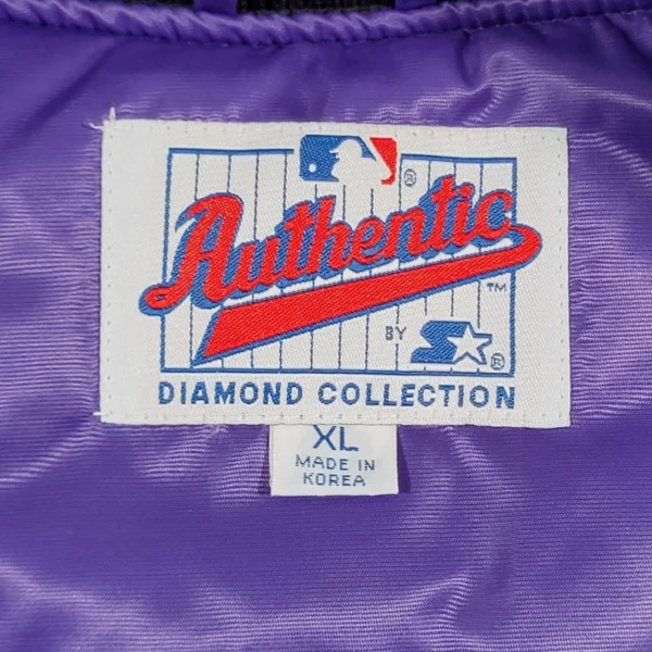 Arizona Diamondbacks Vintage Satin Varsity Bomber Jac