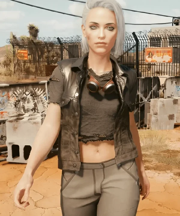 Cyberpunk 2077 Black Leather Ciri Ves