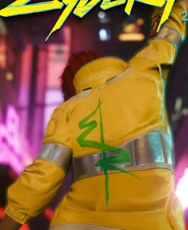 Cyberpunk 2077 Edgerunners Yellow Lucy Jacke