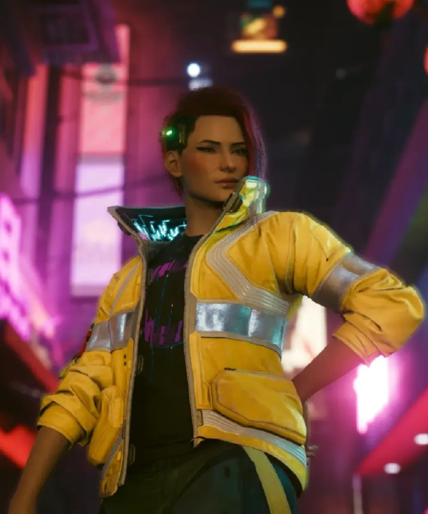 Cyberpunk 2077 Edgerunners Yellow Lucy Jacket