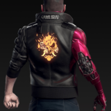 Cyberpunk 2077 Night City Dreamer Black Bomber Jacke