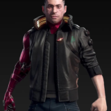 Cyberpunk 2077 Night City Dreamer Black Bomber Jacket