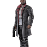 Cyberpunk 2077 Phantom Liberty Idris Elba Black Leather Co