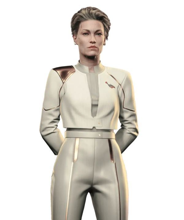 Cyberpunk 2077 Phantom Liberty V Cosplay White Jack