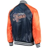 Detroit Tigers The Lead Off Hitter Full-Snap Varsity Satin Jacke