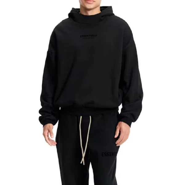 Fear of God Essentials Hoodie Black