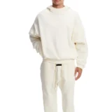 Fear of God Essentials Hoodie Off White