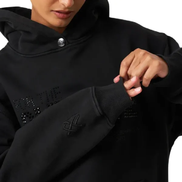 For The Culture Crystal Hoodie Bla