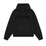 For The Culture Crystal Hoodie Blac