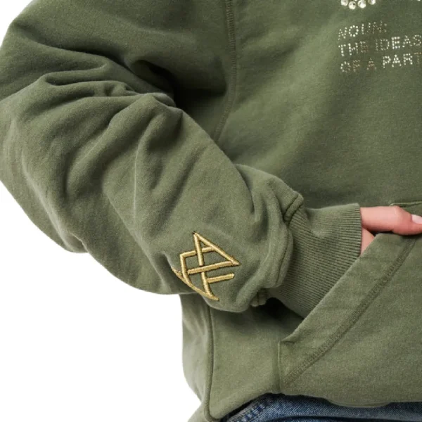 For The Culture Crystal Stone Wash Green Ho