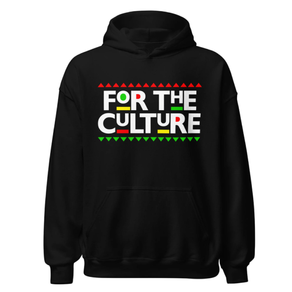 For The Culture Full Hoodie Blac