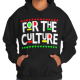 For The Culture Full Hoodie Black