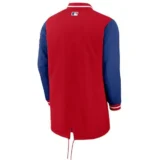 Philadelphia Phillies Dugout Performance Red and Blue Jacke