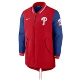 Philadelphia Phillies Dugout Performance Red and Blue Jacket