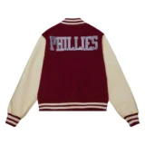 Philadelphia Phillies Full-Snap Varsity Jacket Sati