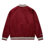 Philadelphia Phillies Rib Knitted Maroon Varsity Jacket Sati