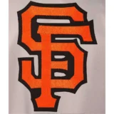 San Francisco Giants Gray & Black Youth Poly Twill Jack