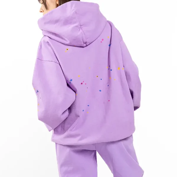 Sp5der Acai Hoodie Pur